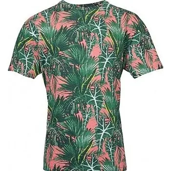 Pánské tričko Pánské tričko NORTH 56°4 s potiskem ZELENÁ PŘÍRODA krátký rukáv 6XL - 8XL NORTH 56°4 - 6XL