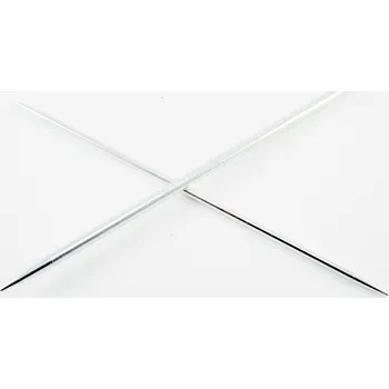 Nástroj na niť a příze Pomocné jehlice - 2 ks - délka 17,5 cm - průměr 0,5 cm | 0,35 cm