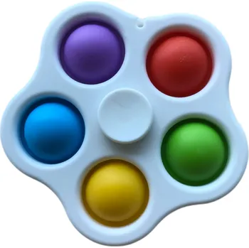 POP IT Pop It antistresová hračka Spinner bílý