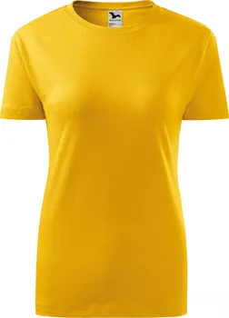 Dámské tričko Malfini Classic New žluté L