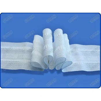 Lepicí páska Řasící páska bílá šíře 3,3 cm (metráž)