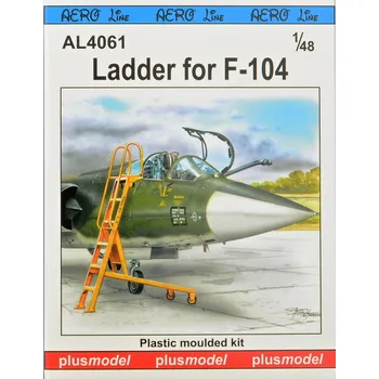 Plastikový model Plusmodel 1/48 Ladder for F-104 (plastic set)