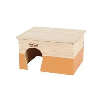 Domek pro hlodavce HOME COLOR XL oranžový Zolux