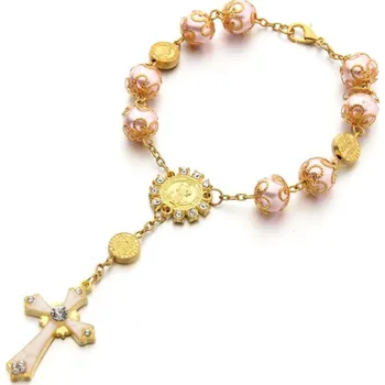 Růženec Amparo Miranda® Náramek růženec RN15 Rose