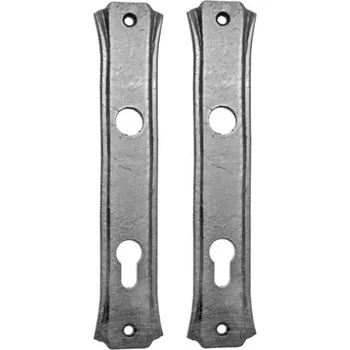 UMAKOV Kovaný štítek 240x50, t3, D18, 90mm