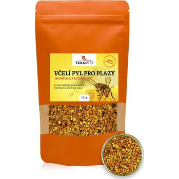 Terasvět Včelí pyl pro plazy rouskovaný 100 g