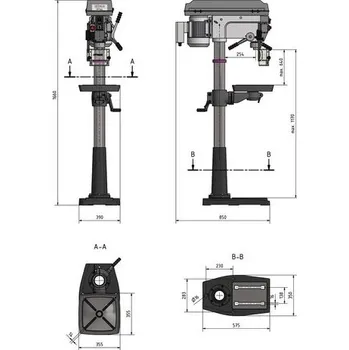Vrtačka SLOUPOVÁ VRTAČKA OPTIMUM OPTIDRILL DQ32