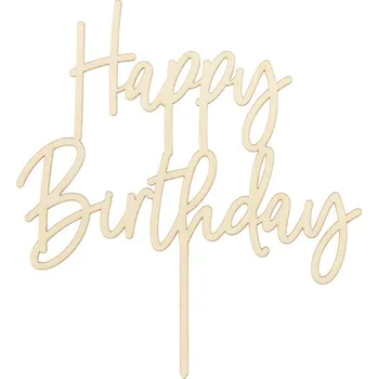PartyDeco Happy Birthday 15 x 16 cm…