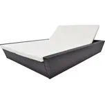 vidaXL Zahradní postel s poduškou