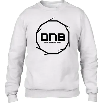 Pánská mikina DNB mikina pánská "Round" Velikost: M, Barva: Bílá