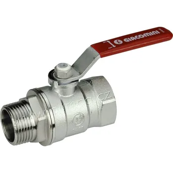 Vodovodní kohout GIACOMINI kulový kohout R254DL 1/4" vněj.xvnitř.závit, páčka R254LX001
