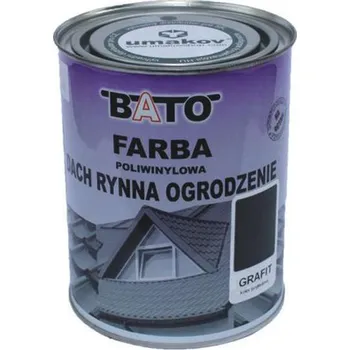 barva na zeď UMAKOV Barva polyvinylová, grafit RAL7024 satin 1kg(0,8L)