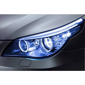 Polep vozidla Transparentní fólie - modrá 100x30 cm