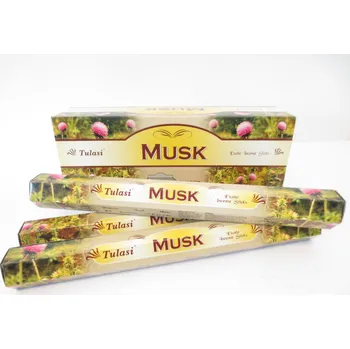 Čajovna TULASI Vonné tyčinky MUSK, 20 ks