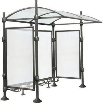 Přístřešek na auto Procity Přístřešek na kola Province Barva: Šedá Procity, Hlavice: City, provedení: základní modul 2726 mm komplet