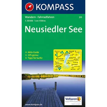 Neusiedler See 1:50 000 - Nakladatelství Kompass Karten (2013)