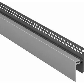 Obklad Ukončovací profil vrchní větrací Kerrafront Modern Wood dl. 3m Ukončovací profil vrchní větrací Kerrafront Modern Wood dl. 3m