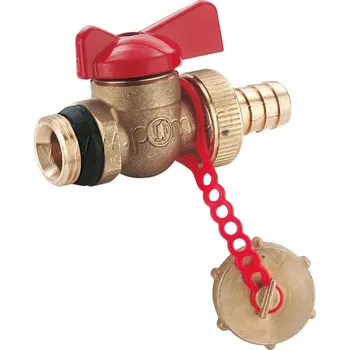 Vodovodní kohout GIACOMINI kulový kohout vypouštěcí s had.vývod.bez zátky R608/2 1/2" PN10 R608Y023