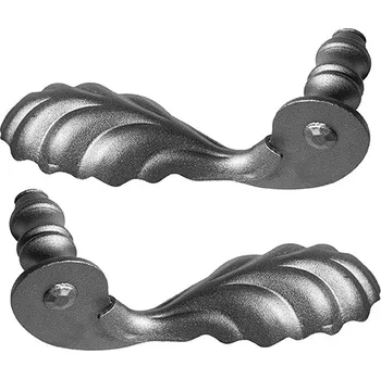 Dveřní kování UMAKOV Klika dveřní L160, C50, D19mm, Fe