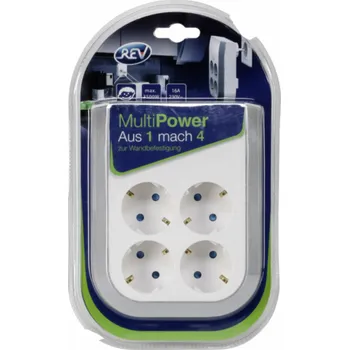 Elektrická zásuvka REV MultiPower 4-fold Socket extension