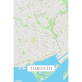 Plakát Plakát, Obraz - Toronto color