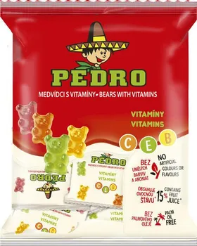 Bonbon Pedro Medvídci s vitamíny 10 x 30 g