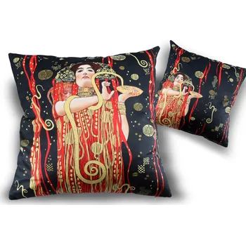 Polštář Carmani® Carmani - Polštář Gustav Klimt MEDICÍNA - 45*45 cm