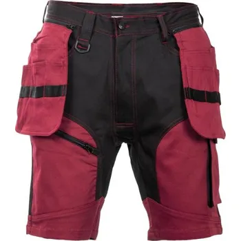 pracovní kraťasy CERVA Keilor montérkové kraťasy - šortky Barva: červená, Velikost: 50 5637_CER2