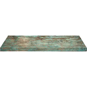 Stolová deska Stará Krása – Ruční výroba Tyrkysová vintage deska na stůl 120 x 60 x 2,8