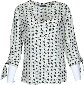 Dámská košile SJ paris AF5158 košile hvězdy/102096 barva: smetanová, velikost: S