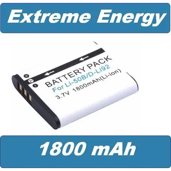 TopTechnology Baterie Olympus Li-50B, Pentax D-Li92, Ricoh DB-100 1800mAh Li-Ion 3,7V neoriginální