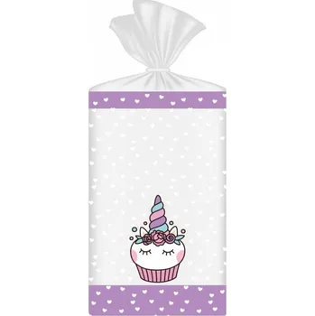 Forma na pečení ALVARAK GROUP a.s. Celofánový sáček - Unicorn - 15x24cm - 10ks