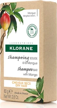 Šampon Klorane Tuhý šampon s mangem 80 g
