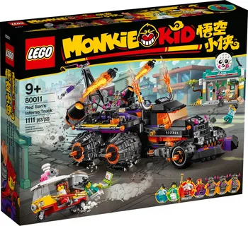 Stavebnice LEGO LEGO Monkie Kid 80011 Pekelný vůz Red Sona