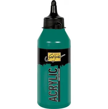 Olejová barva Solo Goya Akrylová barva 250 ml TMAVĚ ZELENÁ
