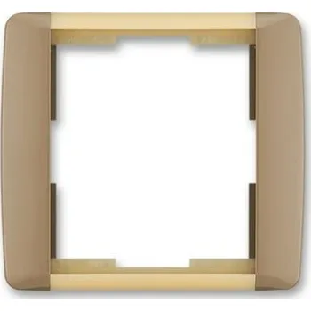 vypínač ABB Element rámeček kávová/ledová opálová 3901E-A00110 25