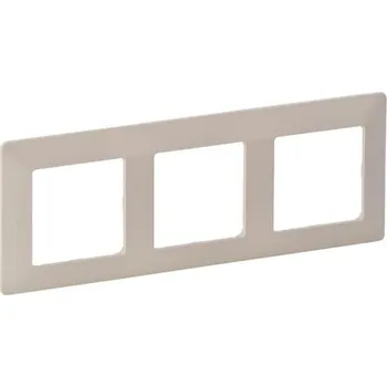 vypínač Legrand Valena LIFE trojrámeček béžový 754043