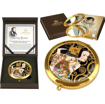 Kosmetické zrcátko Carmani® Carmani - Kosmetické zrcátko Gustav Klimt, Čekání - 7 cm