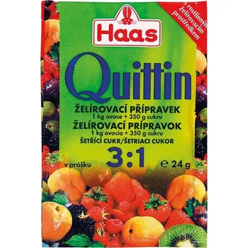 Haas Quittin Želírovací přípravek v prášku 3:1 24 g