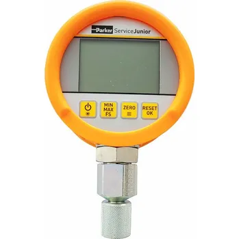 Digitální manometr 0-400bar, přesnost ± 0.5% Service Junior Parker SCJN-400-01