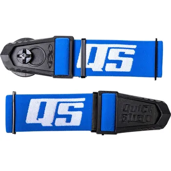 Motocyklové brýle Přídavný systém pro rychlé odejmutí motokrosových brýlí FACTORY EFEX QUICK STRAP KIT modrá (systém uchycení brýlí, ideální pro offroad, MX, UTV, ATV a sněžné skútry)