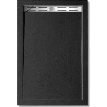 Sprchová vanička BLACK STAR sprchová vanička z litého mramoru, obdélník, 80x70x3