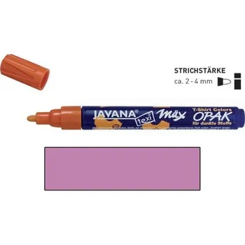 Speciální výtvarná barva Kreul Fix na textil KREUL JAVANA OPAK fialový