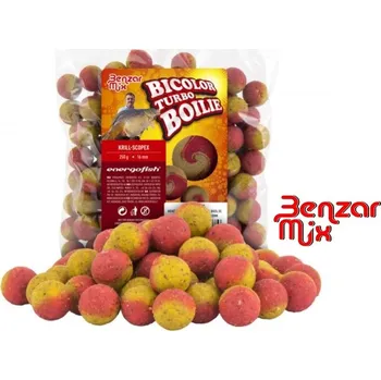 Nástraha Benzar Mix Bicolor Turbo boilies Krill-Scopex 250 g průměr: 16 mm