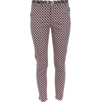 Dámské kalhoty Freesia Paris L011 kalhoty 7/8 vzor barva: růžová, Velikost: S