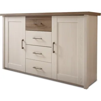 Komoda Komoda, pinie bílá / dub sonoma truflový, LUMERA