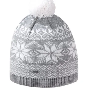 Čepice Kama pletená Merino čepice A151 109 - světle šedá UNI