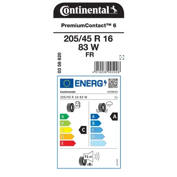 Letní osobní pneumatiky Continental PremiumContact 6