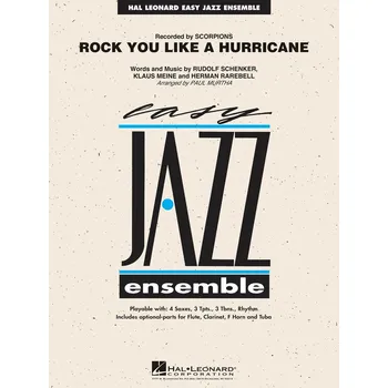 ROCK YOU LIKE A HURRICANE - jazzový orchestr - partitura + party