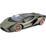 Bburago Bburago Lamborghini Sián FKP 37 1:18 zelená metalíza